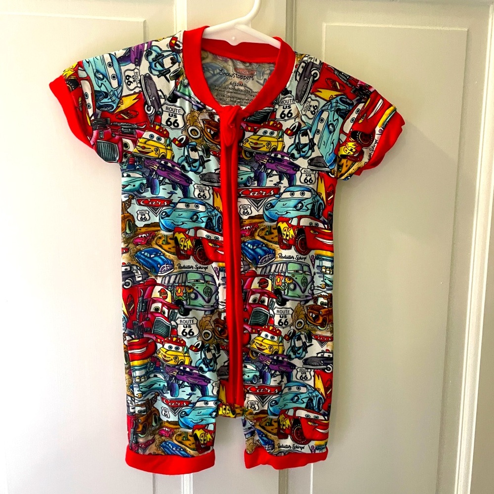 Showstoppers 6-12M Radiator Springs Shorty